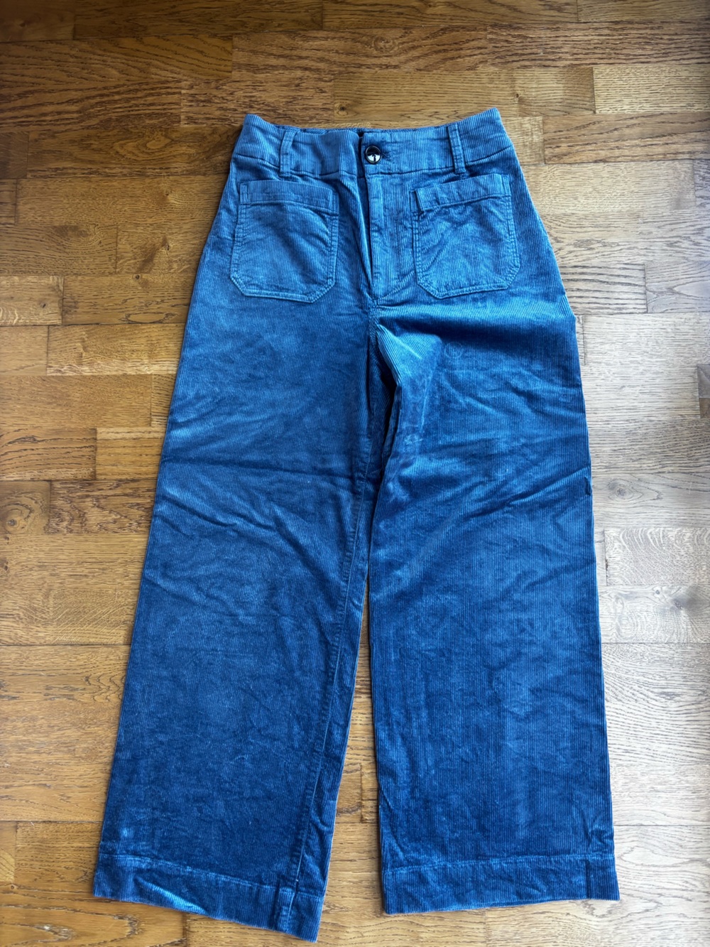 Maeve Colette Corduroy Wide-Leg Pants